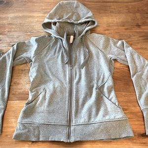 Athleta Triumph Hoodie, Grey, Size Small. Lightly work